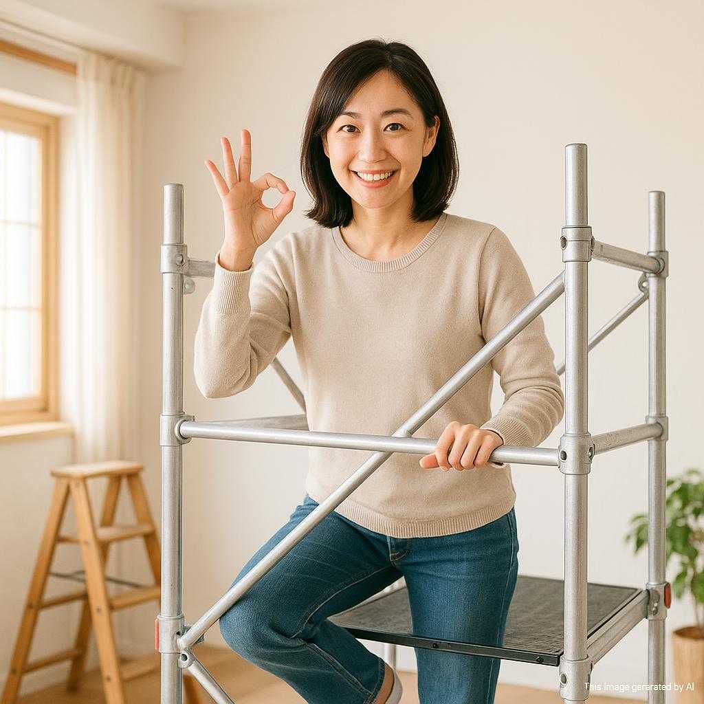 意外と知らない？足場を家庭で使いこなすコツ
