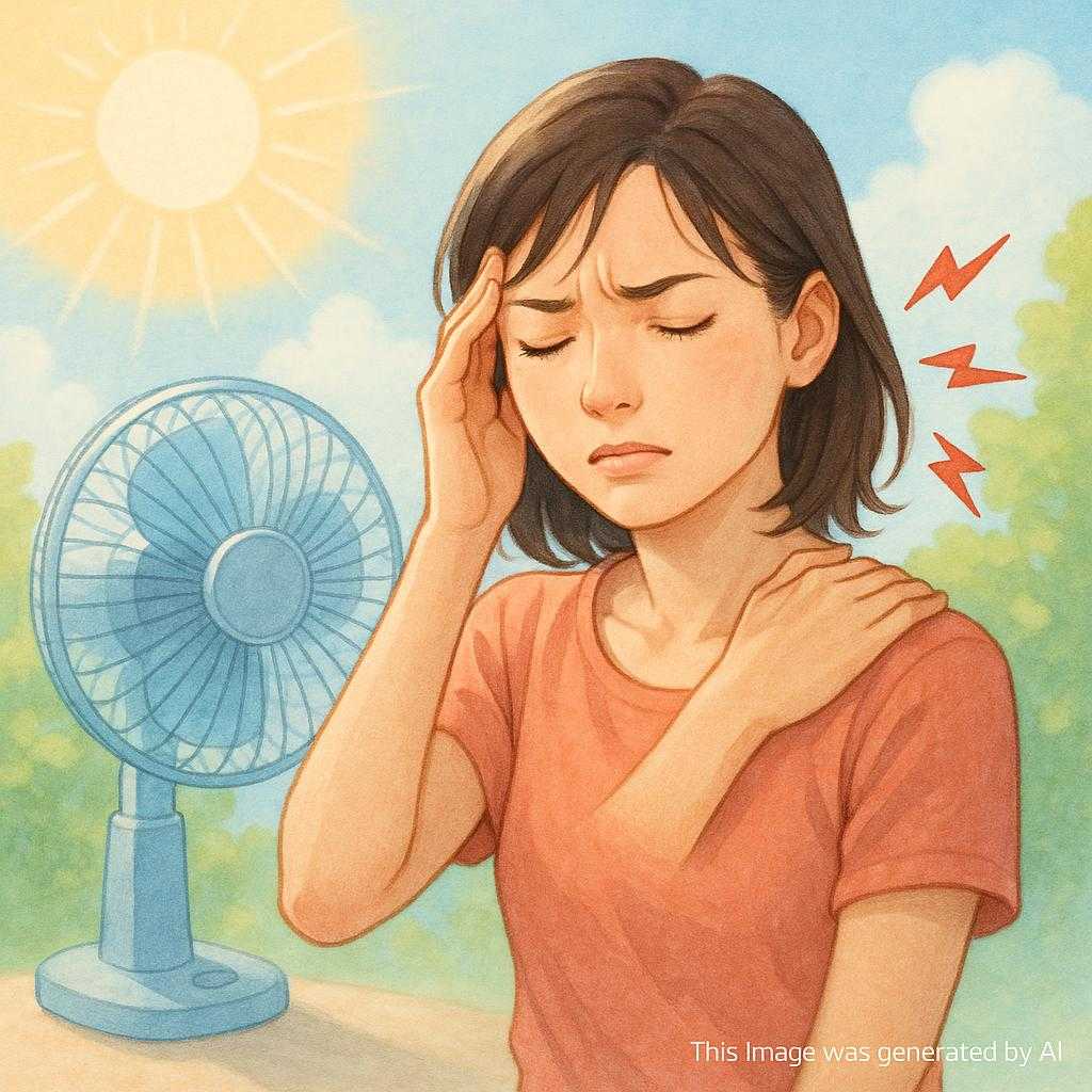 夏の疲れが原因かも!頭痛と肩こりの賢い対策法