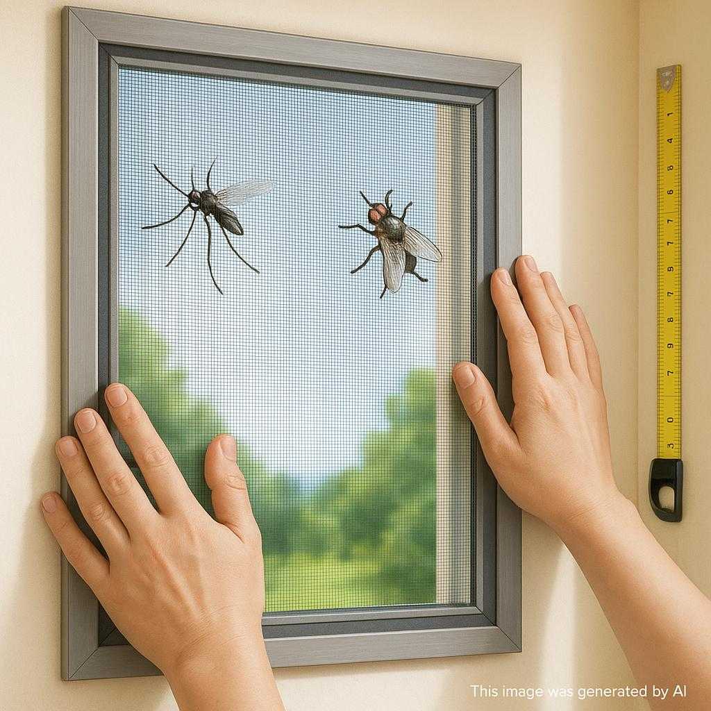 虫よけに効果的!網戸の選び方と設置のコツ