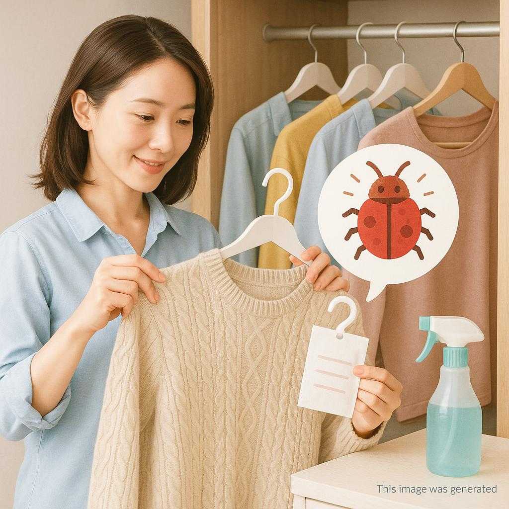 季節の変わりに最適!衣替えと防虫対策で快適な衣生活を