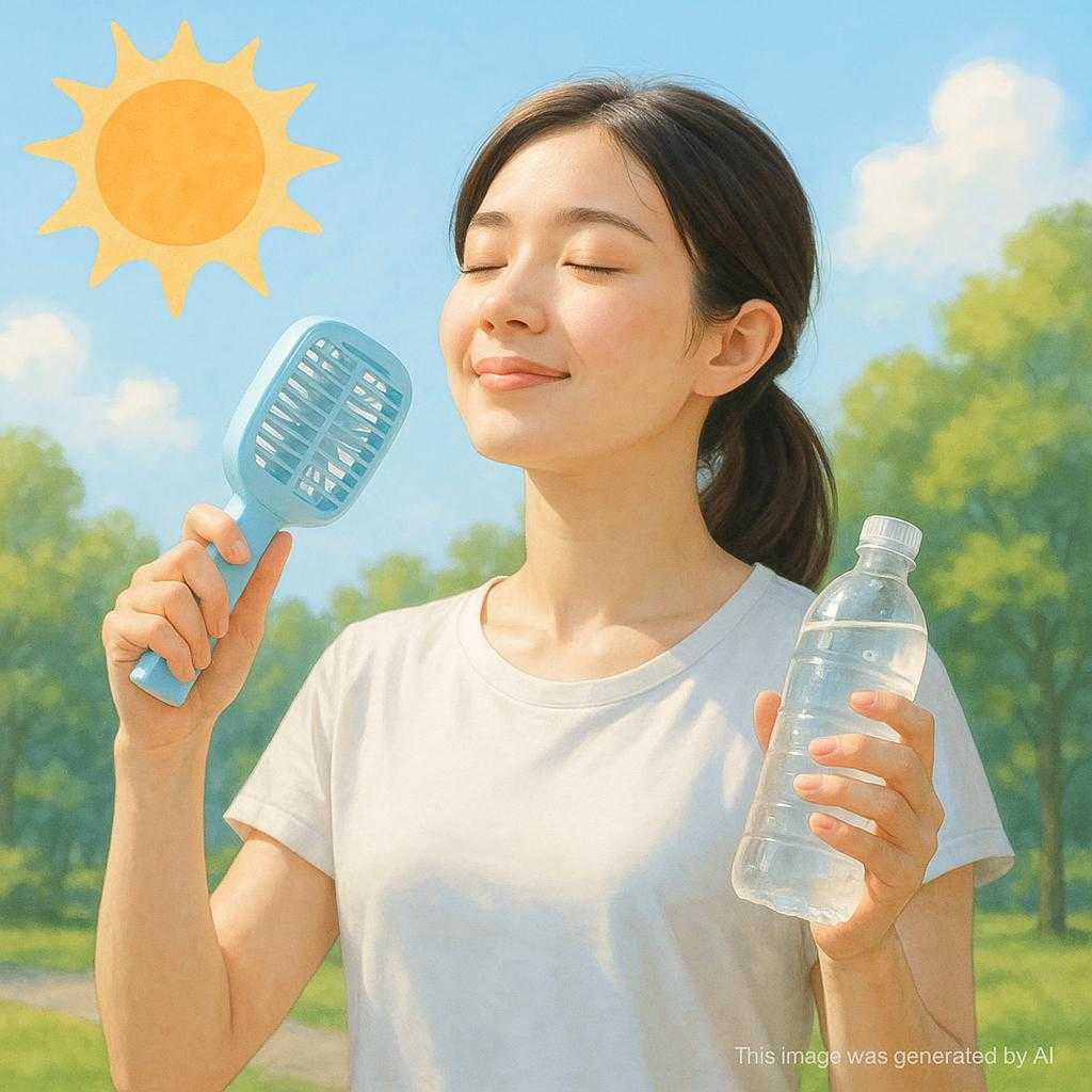 残暑のストレスフリーな体調管理術