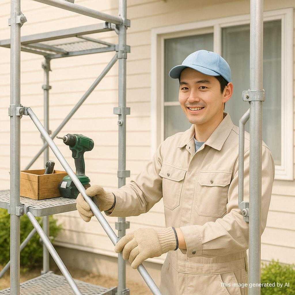 DIY初心者でも安心!足場の組み立て方と活用術