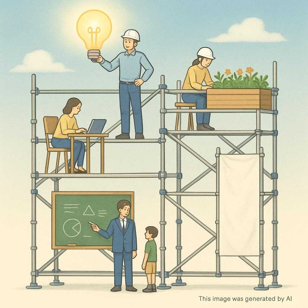 用途いろいろ!足場の可能性を引き出すアイデア集