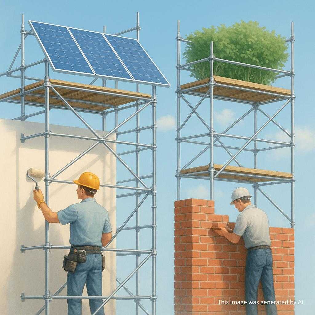 足場の多彩な用途を探る!新たな可能性と実例を紹介