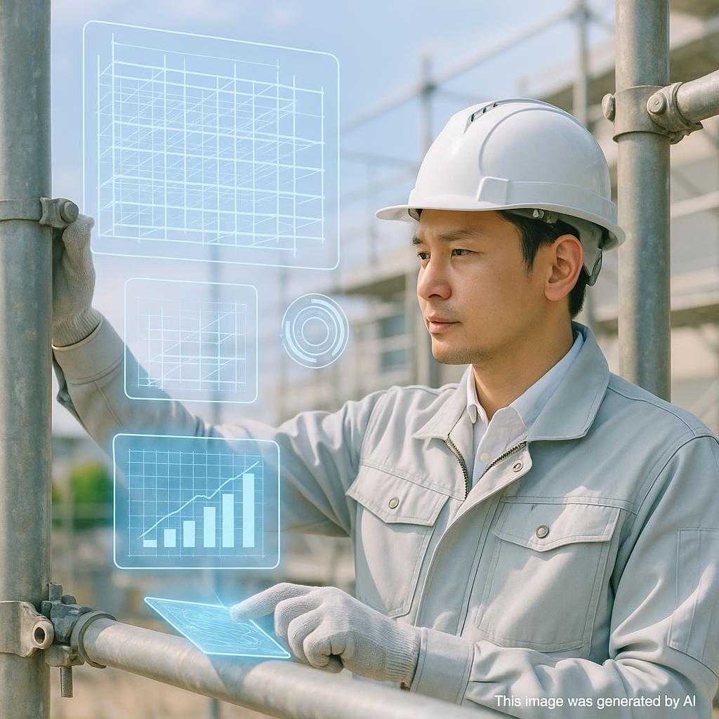 最新技術で足場の未来を構築!施工の新スタンダード