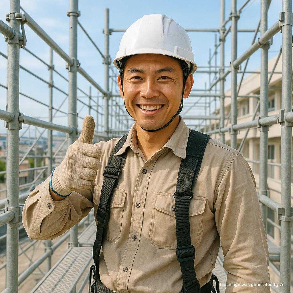 成功する足場職人！向いている人の共通点