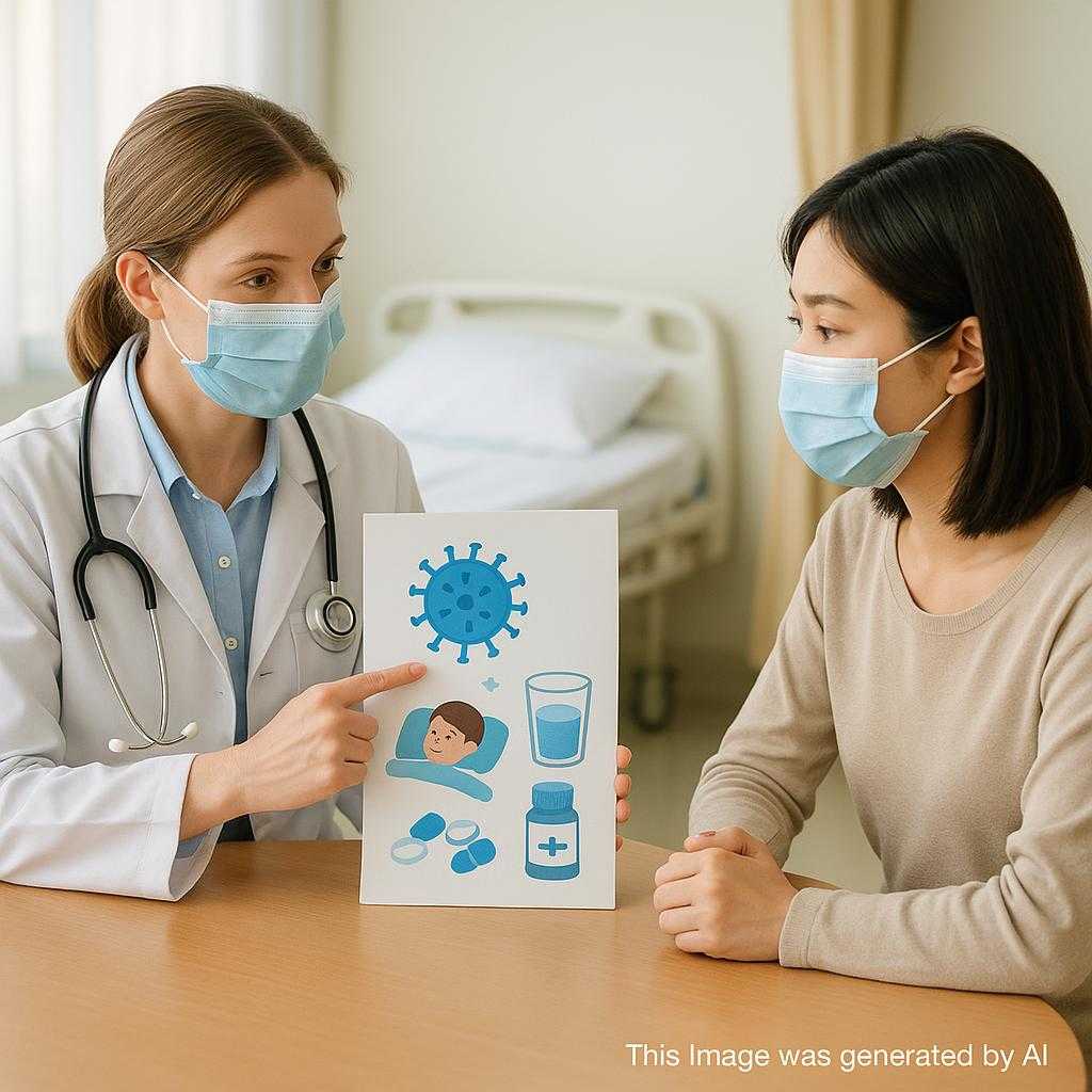 病院で教わるウイルス感染後のケア法