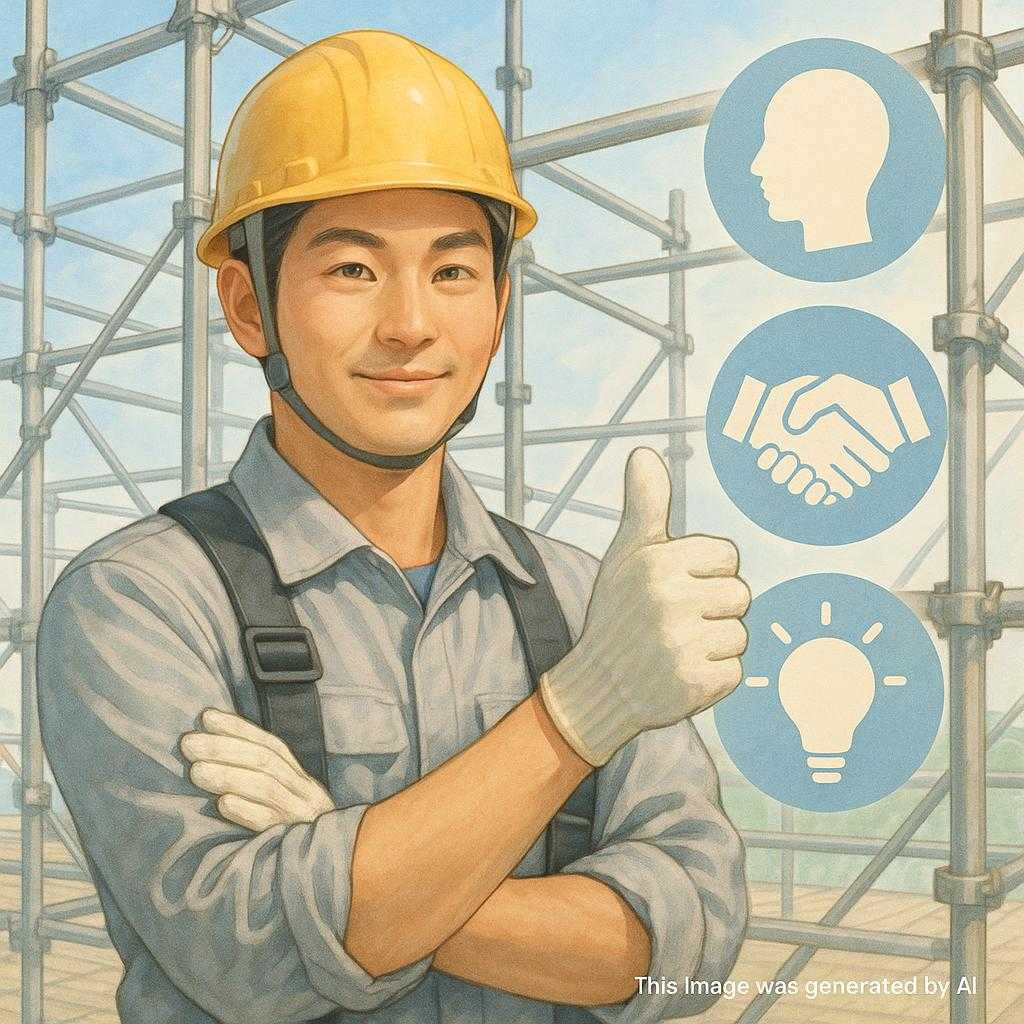 足場職人に向いている人材のスキルと特性