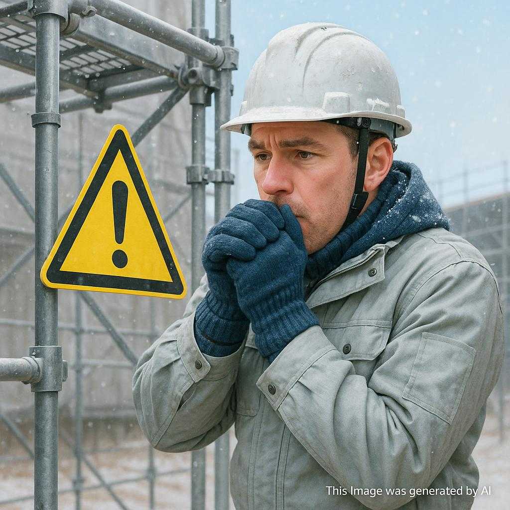 寒い時期の安全対策⁈足場職人が伝える心得