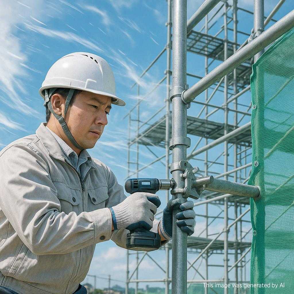 突風対策！足場の安全を支える最新技術