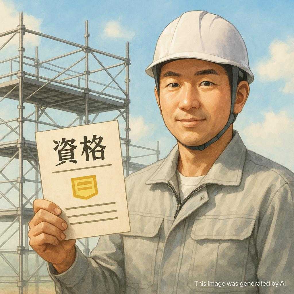 足場の資格を取るメリットとは？