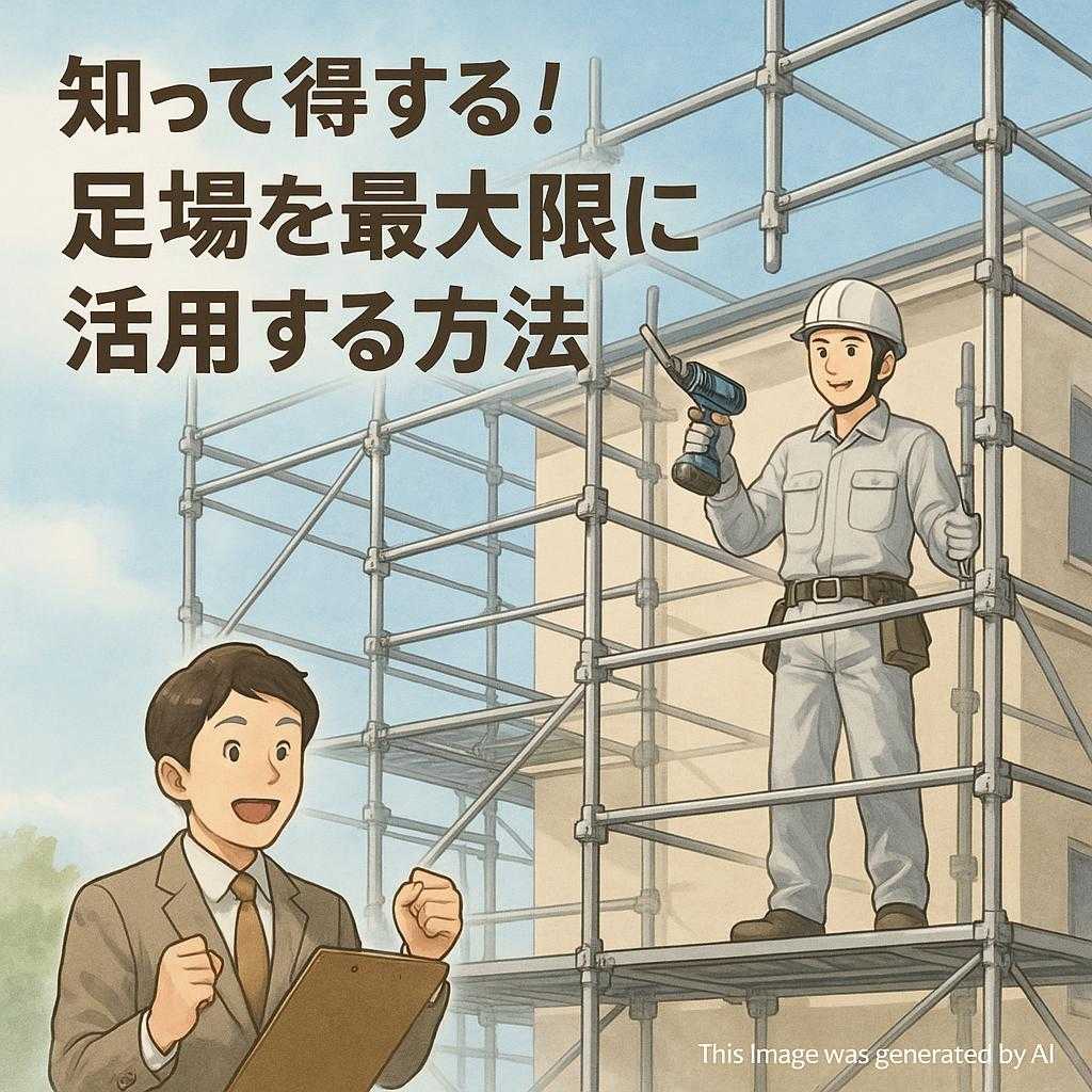 知って得する！足場を最大限に活用する方法