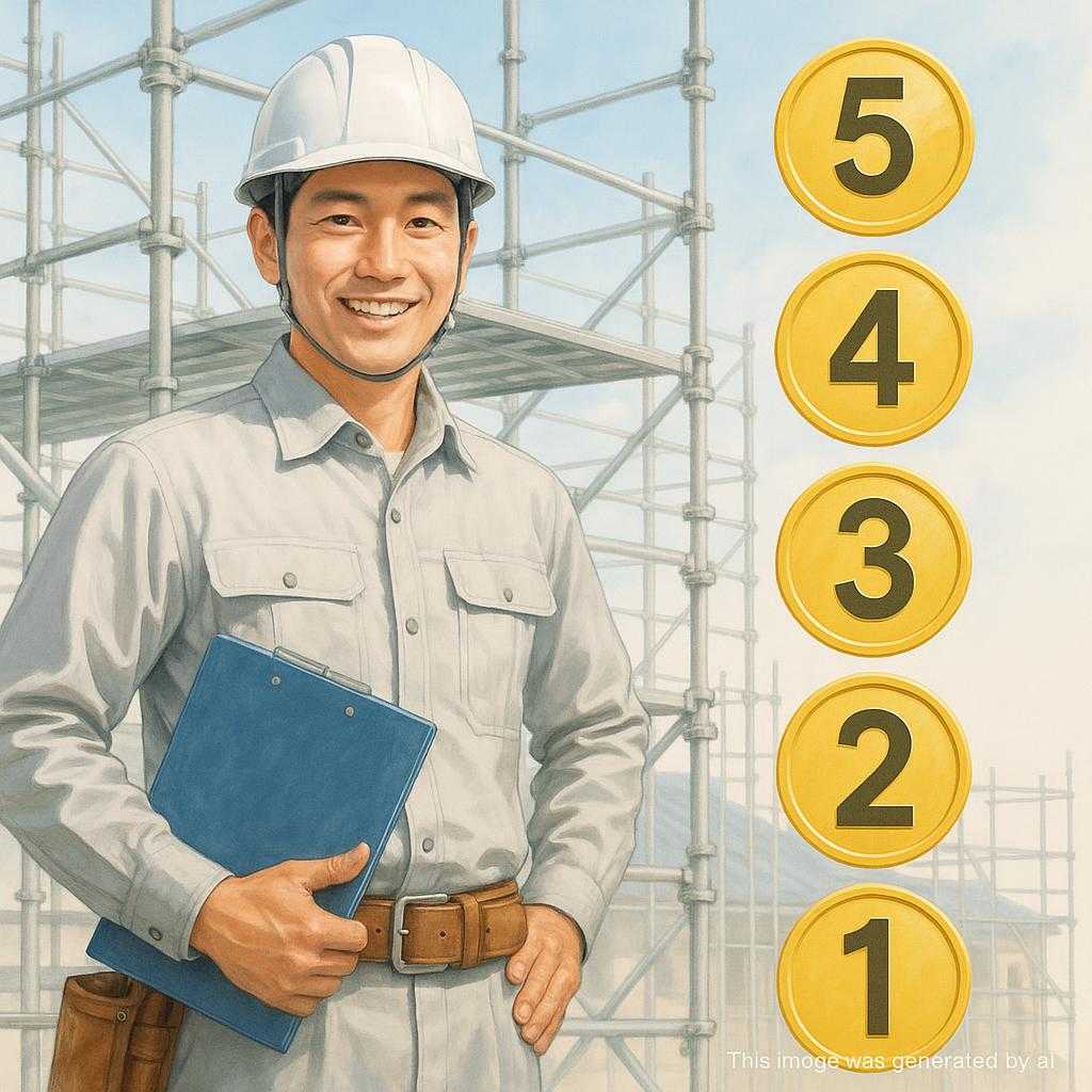 足場職人におすすめの資格トップ5