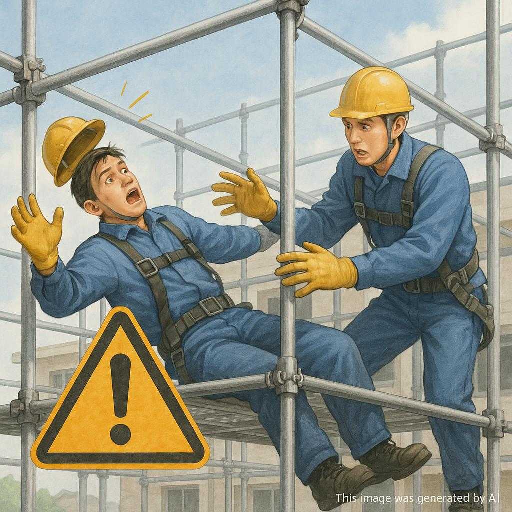 足場施工における事故対策！安全確保のポイント