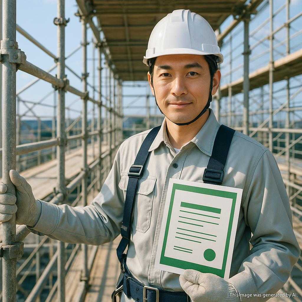 プロが教える！足場資格の重要性