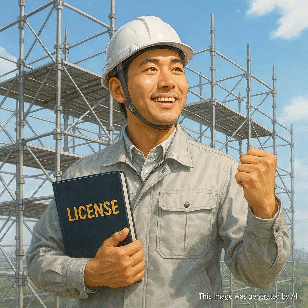 足場業界で成功するための資格戦略