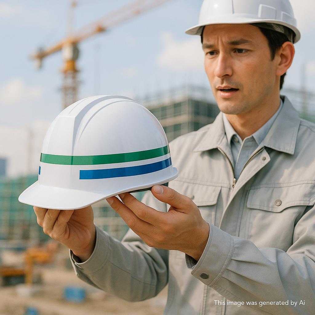 線の意味を知る!現場におけるヘルメットの役割