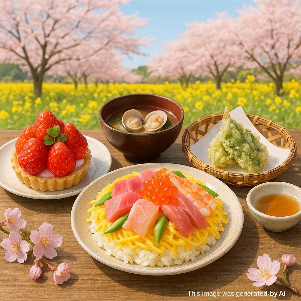 春の千葉で味わう!人気の季節限定グルメ