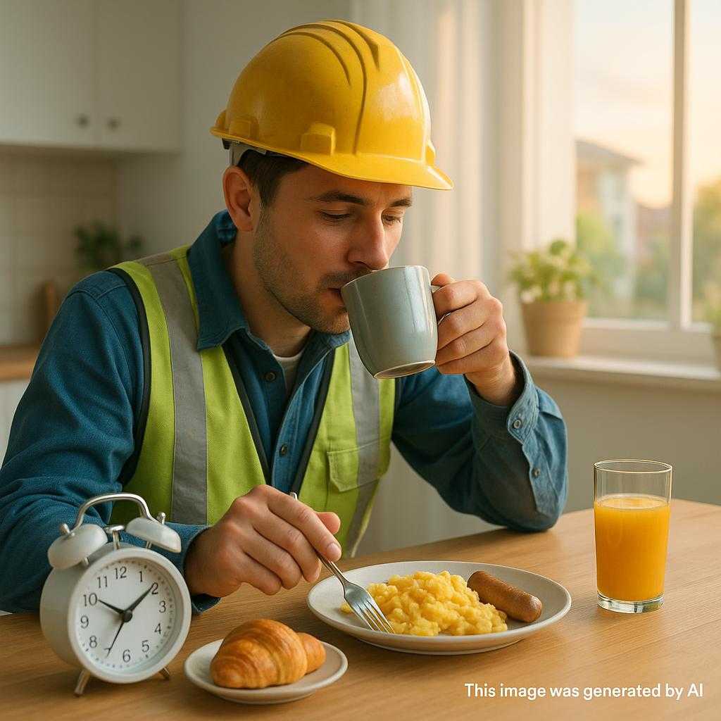 現場仕事の味方 朝を充実させる時間の使い方