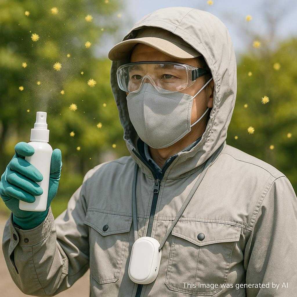 外仕事にも安心！最新花粉対策グッズを紹介