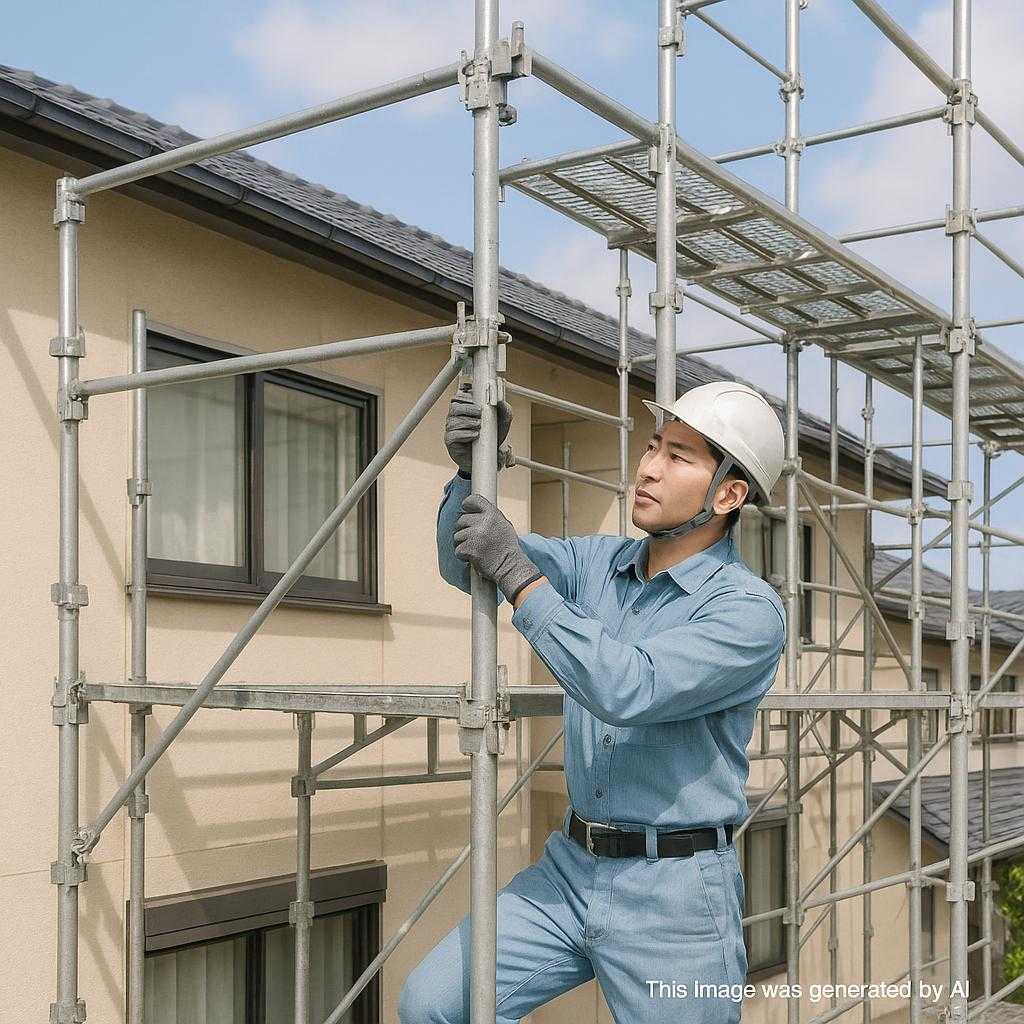 部分架けの利点とは？足場の利用方法を徹底解説