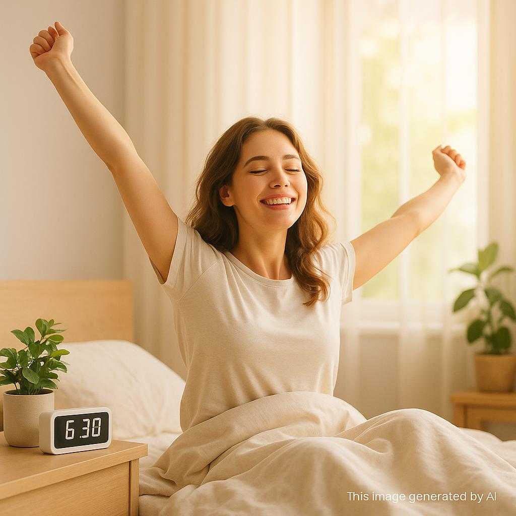 1日の始まりを快適に！朝起きる工夫で生活の質を向上