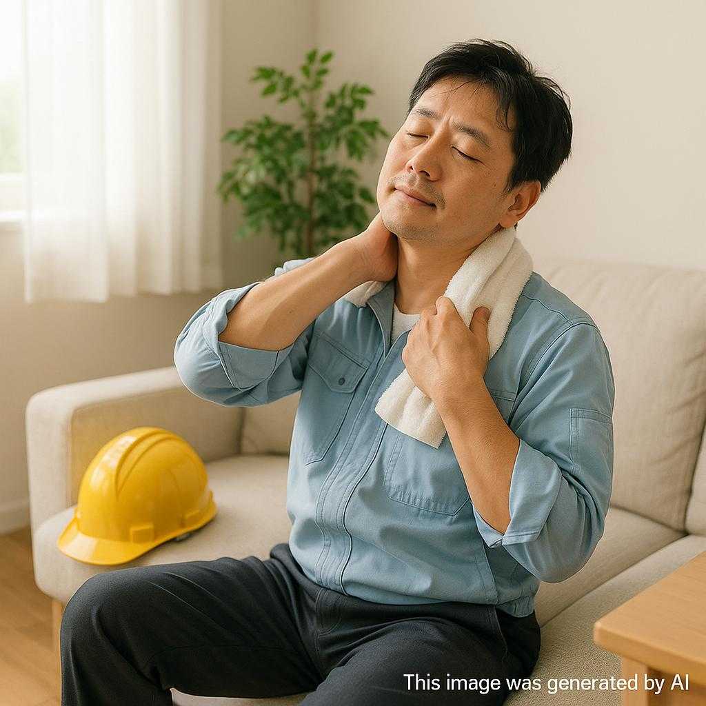 疲れを癒す！労働後の体ケア法