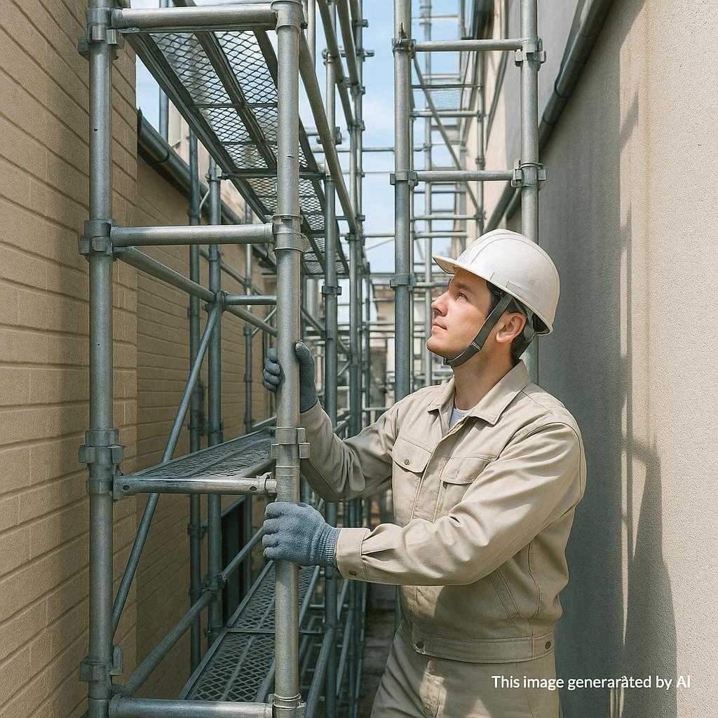 狭小地でも対応できる足場技術の進化について