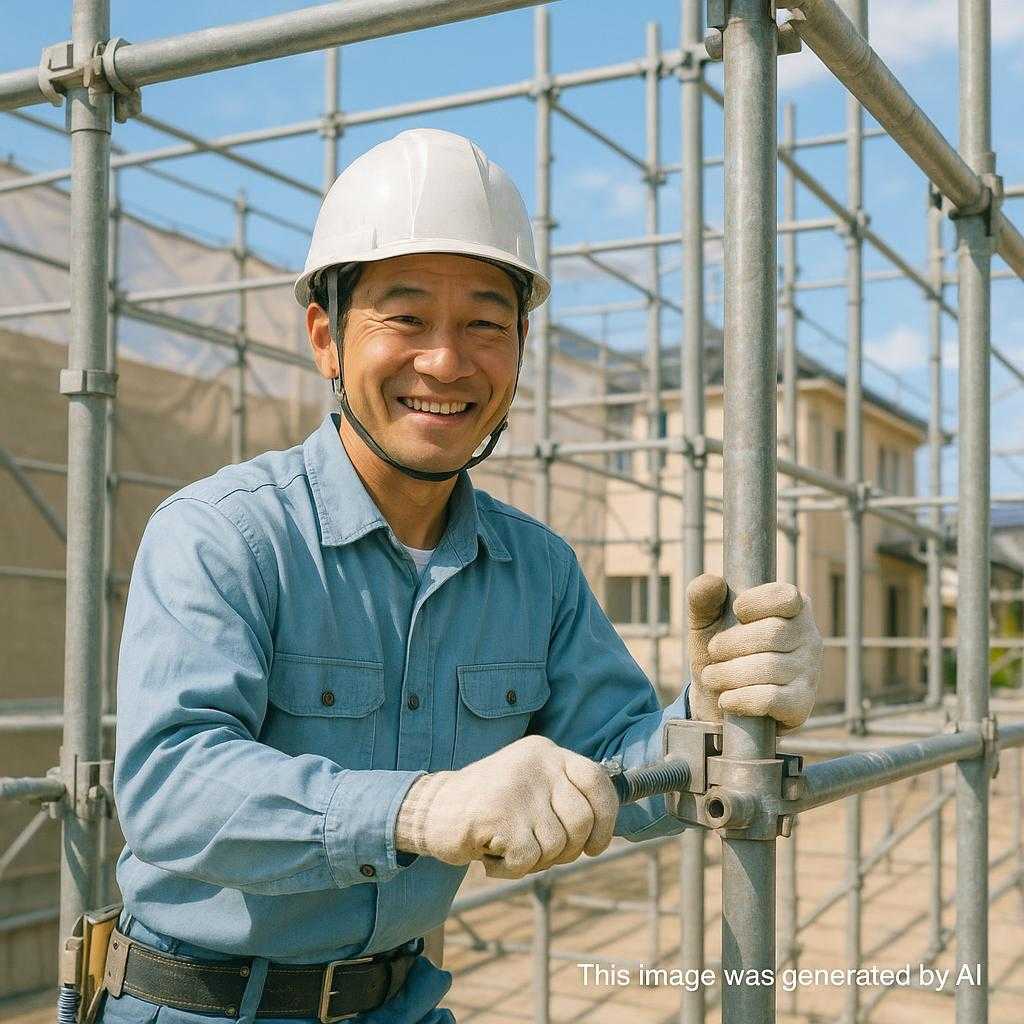 足場職人の一日！現場でのリアルストーリー