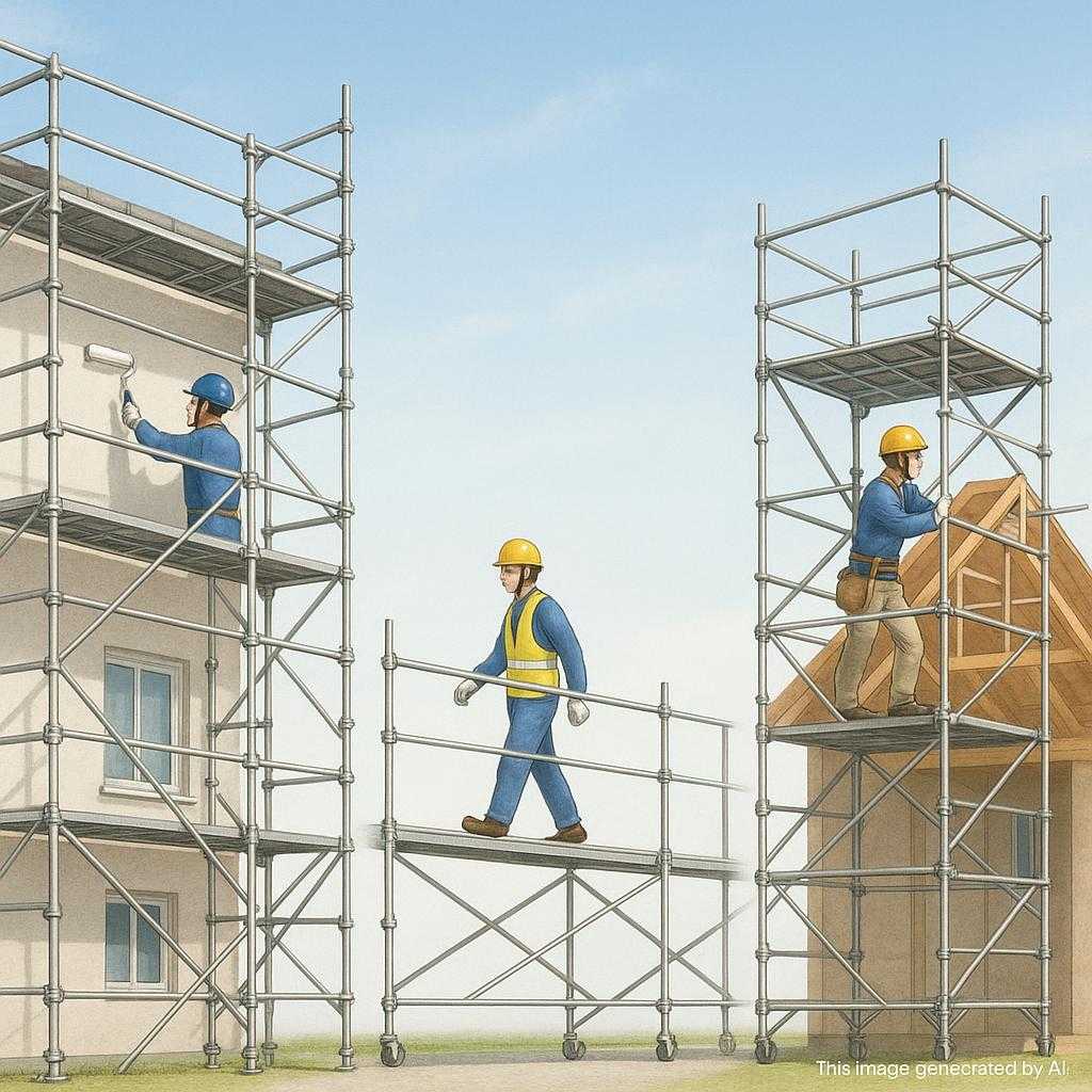 足場の種類で変わる用途別おすすめ活用術