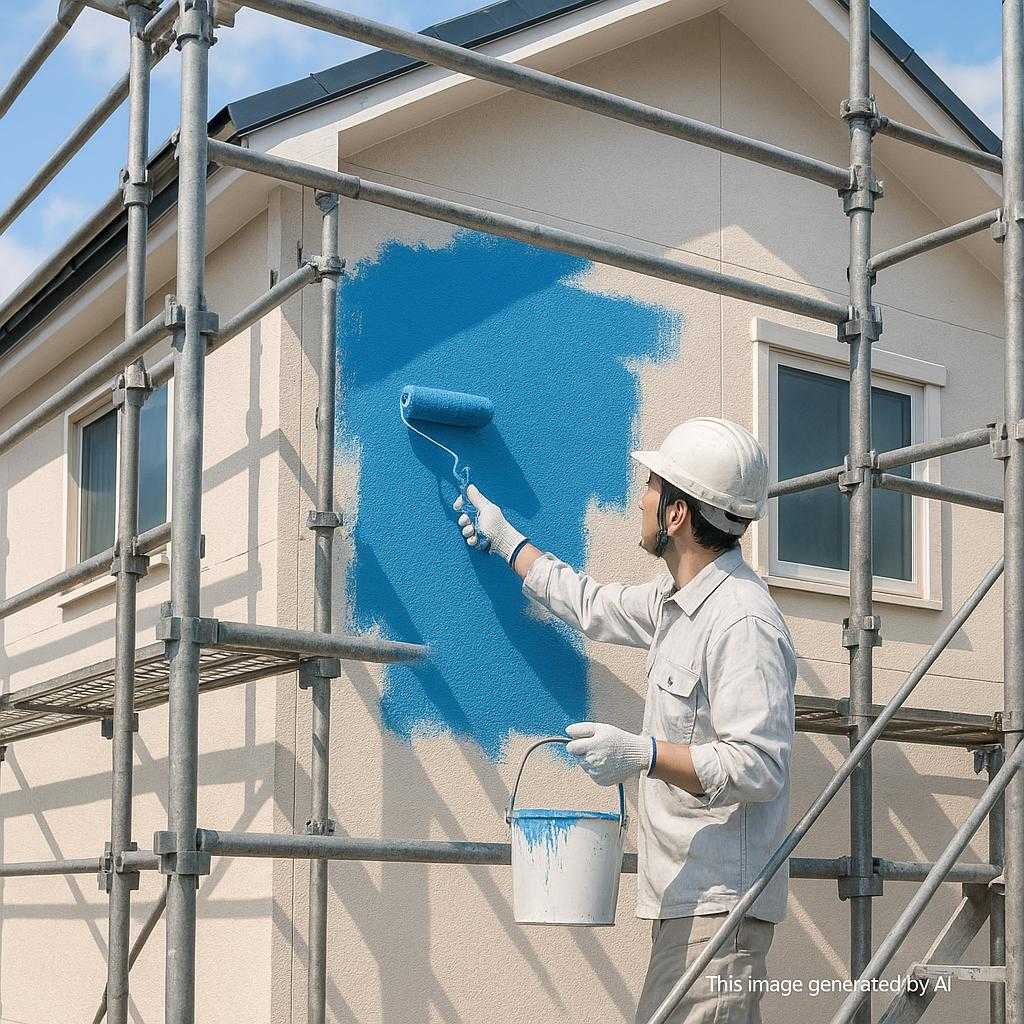 足場が決める塗装の仕上がり！？その理由とは