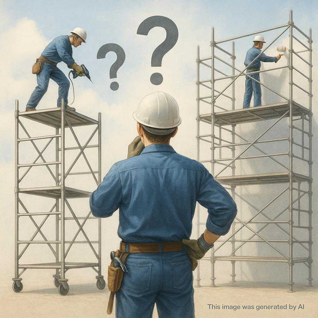 足場の選び方で作業効率はどう変わる？