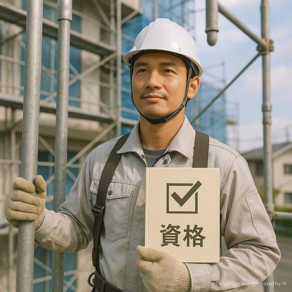 足場職人に求められる資格とは?その理由