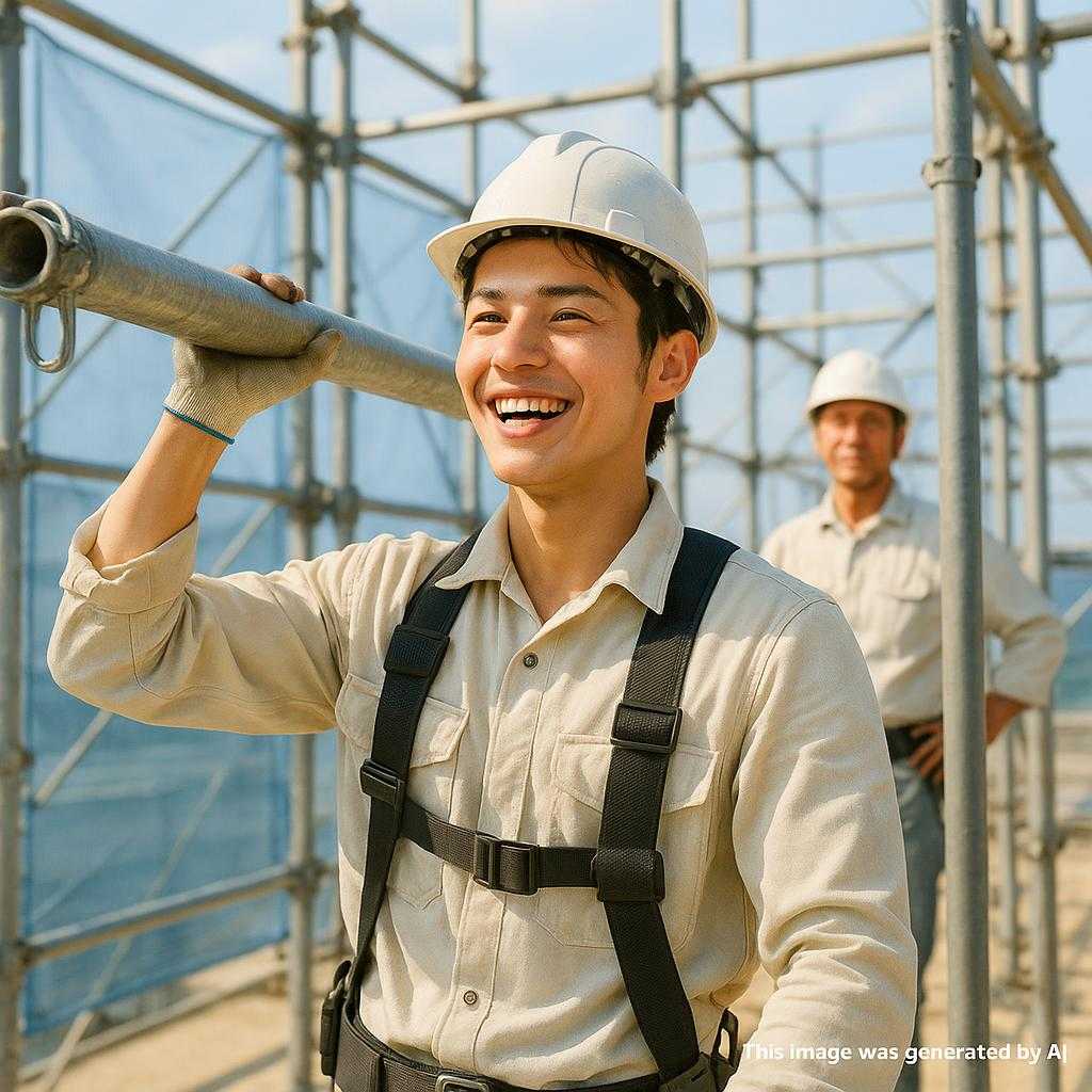 若手が輝く足場職人の現場！育成のコツと事例
