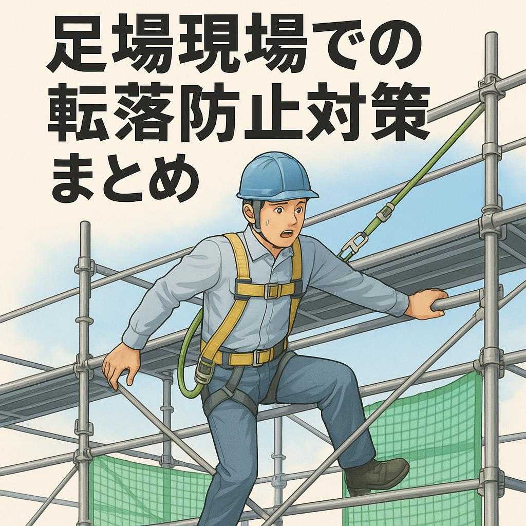 知っておくべき！足場現場での転落防止対策まとめ