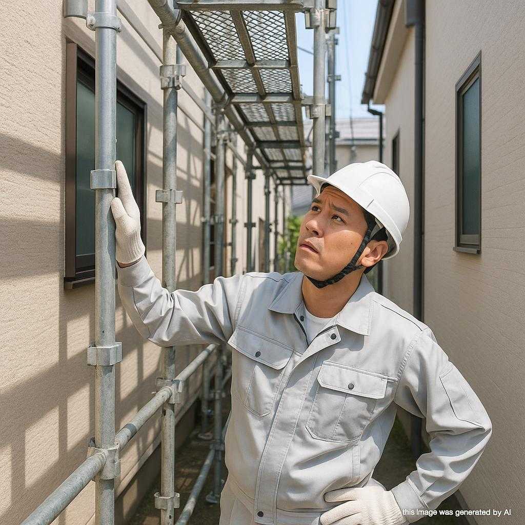 足場設置で失敗しないための狭小地における重要ポイント