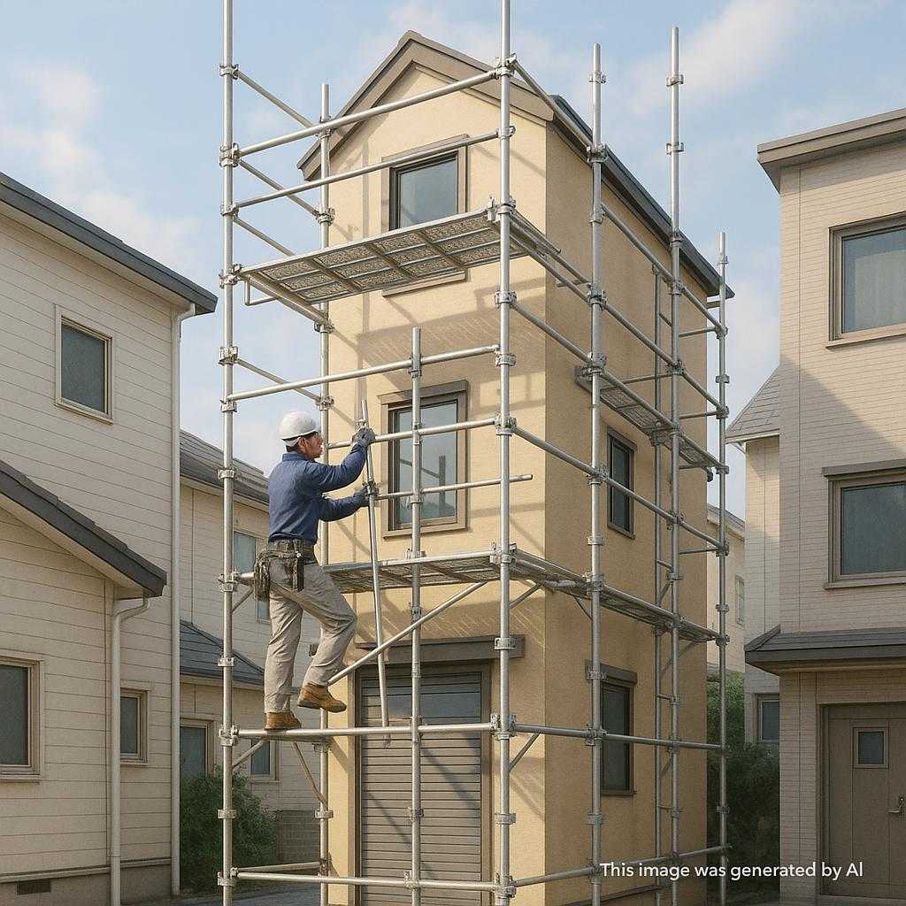 狭小地における足場技術の最新トレンド
