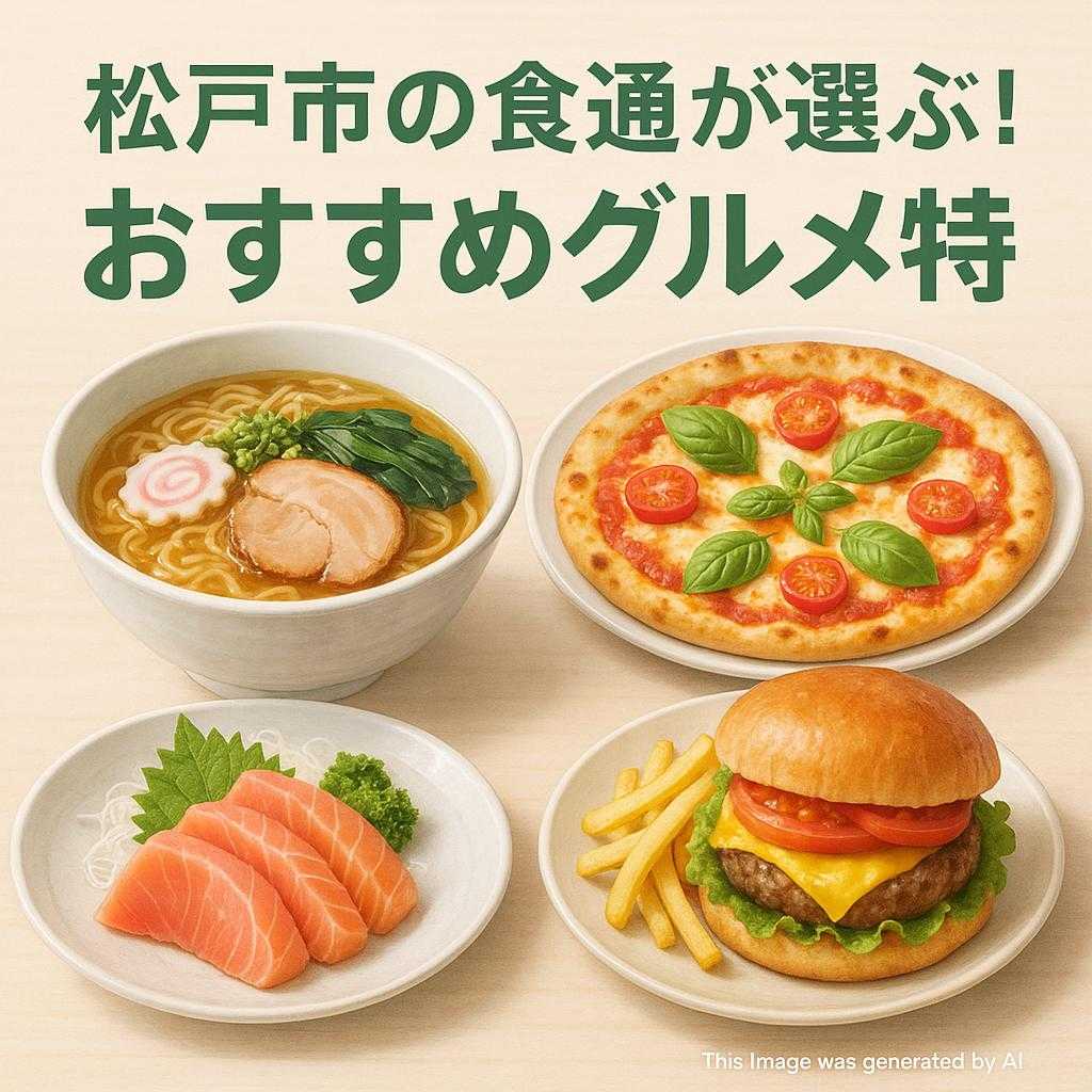 松戸市の食通が選ぶ!おすすめグルメ特集