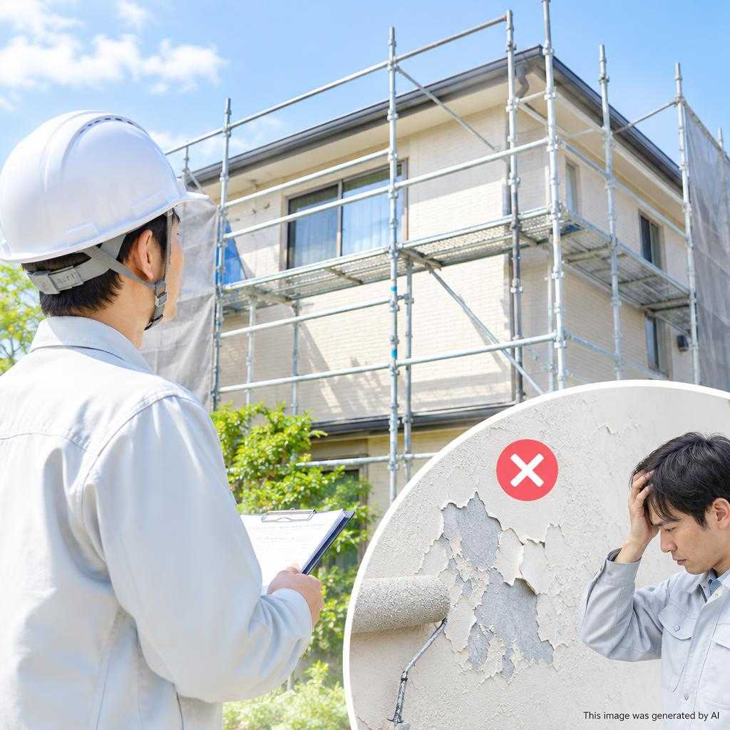 足場設営の重要性!塗装トラブル事例から学ぶ